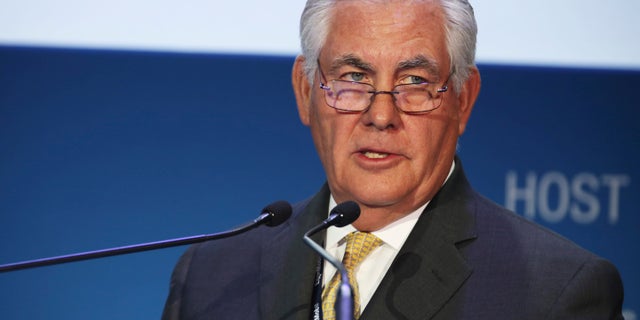 Rex W. Tillerson at the annual Abu Dhabi International Petroleum Exhibition & Conference in Abu Dhabi.