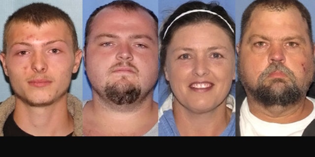 From left to right: Edward "Jake" Wagner, George Wagner IV, Angela Wagner, and George "Billy" Wagner III.