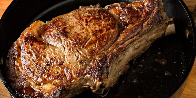 A fattier cut like a ribeye might be best prepared in a pan, rather than on the grill.