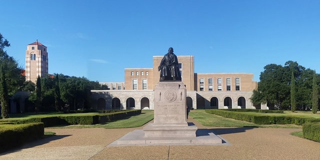 Rice University's campus is located in Houston, Texas.