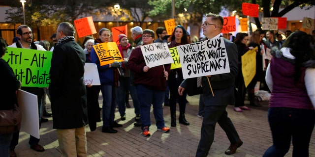Spencer's speeches have drawn protests in the past, but the fatal Charlottesville riots stepped up security concerns at several colleges.