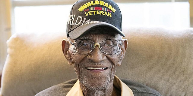 The country's oldest WWII veteran, who turns 112 next month, got a surprise ride on a private jet to visit the National Museum of African American History and Culture.