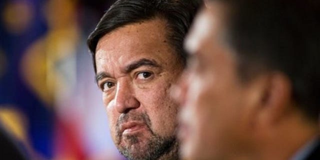 In this Feb. 21 file photo, New Mexico Gov. Bill Richardson participates in the National Governors Association's plenary session on health care and the economy in Washington. (AP Photo)