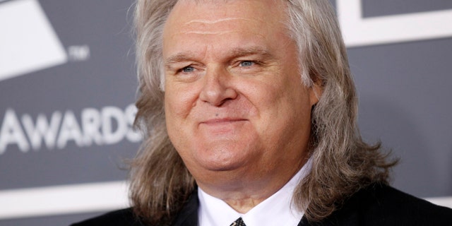 February 13, 2011. Country music artist Ricky Skaggs arrives at the 53rd annual Grammy Awards in Los Angeles, California.