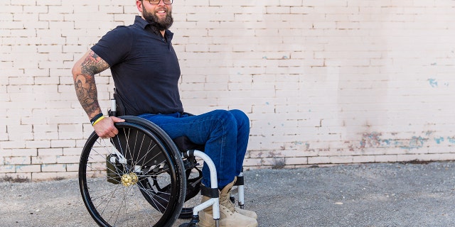 Ricky Raley is hoping to raise $150,000 for Boot Campaign, which he said helped him regain use of his leg muscles.