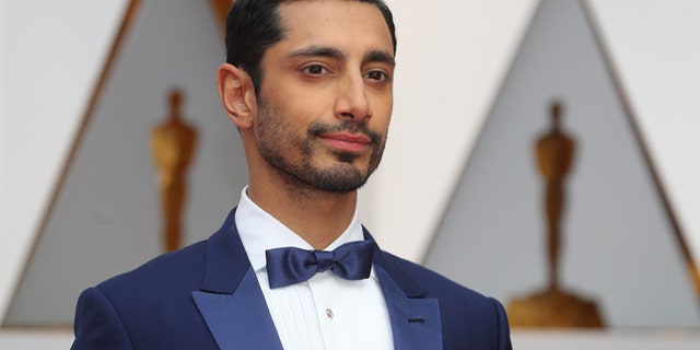 Riz Ahmed arrives at the 89th Academy Awards in Hollywood, California on Feb. 26, 2017. The "Rogue One: A Star Wars Story" actor says he's frequently profiled at airports and is concerned with the safety of Muslims in the world.