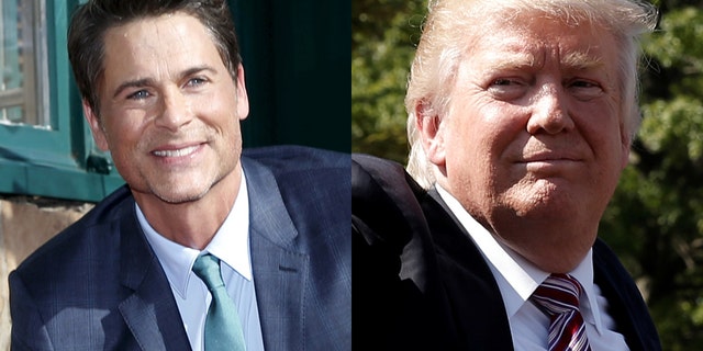Rob Lowe thinks Donald Trump running for president is a 'good thing