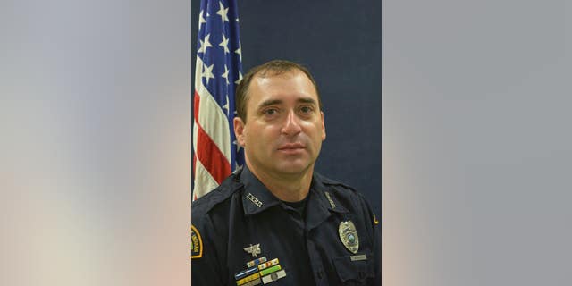 Officer Rob Pitts was shot and killed on May 4.
