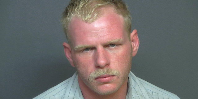 Robert Moore, 26, allegedly shot 41-year-old Frank Pineda after being called to his home to fix the air conditioning, police said.