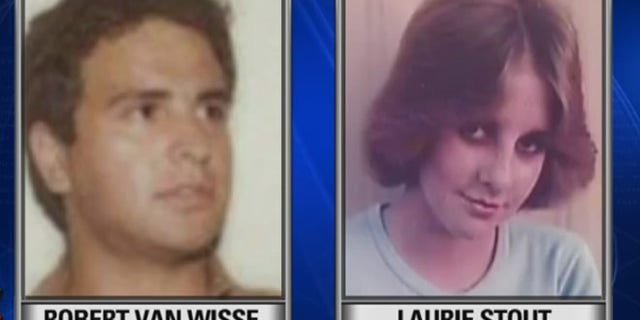 Old photos of Robert Van Wisse and Laurie Stout. (Fox 7 Austin)