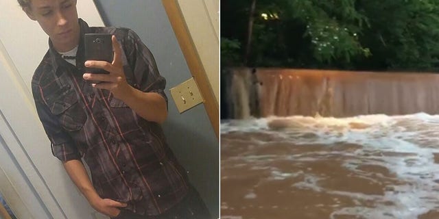 Robert "Bryant" Wade, left, is one of two Georgia teens feared to be dead after falling into an overflowing creek in Athens on Friday.