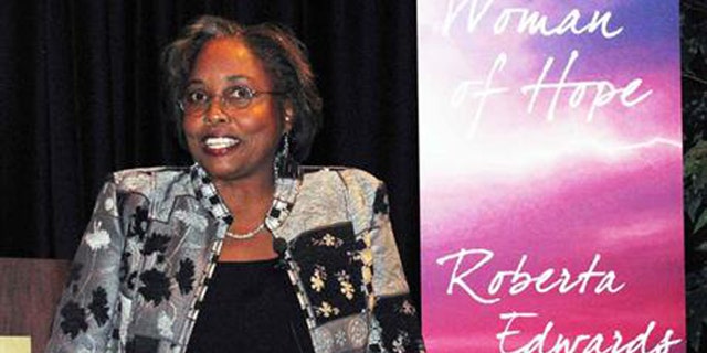 Edwards was named "Woman of Hope" for 2011 at the annual Women of Hope conference in Nashville, Tenn. (Healing Hands International)
