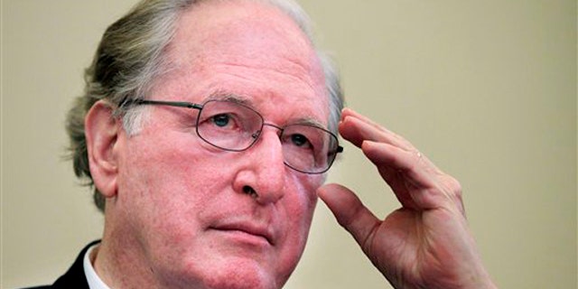 Sen. Jay Rockefeller is shown at a hearing on Capitol Hill in Washington July 13.