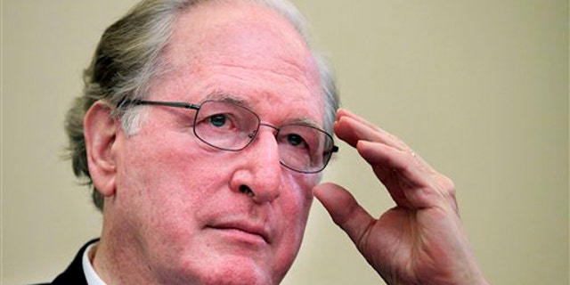 Sen. Jay Rockefeller is shown at a hearing on Capitol Hill in Washington July 13.