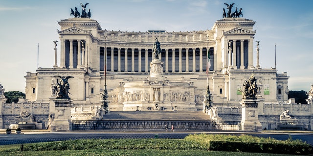 The historic site, also called Monumento Nazionale a Vittorio Emanuele, is a tribute to Victor Emmanuel II, the first king of Italy after the country's unification, and houses the “tomb of the unknown soldier.”