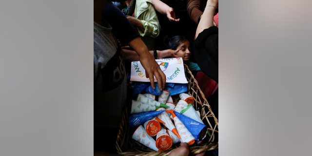 The Office of Papal Charities handed out the desserts in Pope Francis’ name to homeless shelters, soup kitchens and other facilities that services needy residents of Rome.