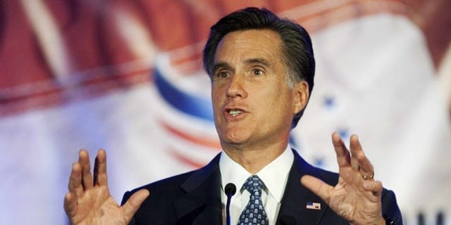 Republican presidential candidate Mitt Romney speaks at the Faith and Freedom Coalition in Washington June 3, 2011. (Reuters)