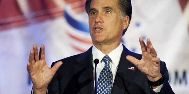 Republican presidential candidate Mitt Romney speaks at the Faith and Freedom Coalition in Washington June 3, 2011. (Reuters)