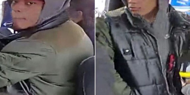 The NYPD say these images show Ronald Williams, 21, who is believe to have raped a woman in Queens last week.