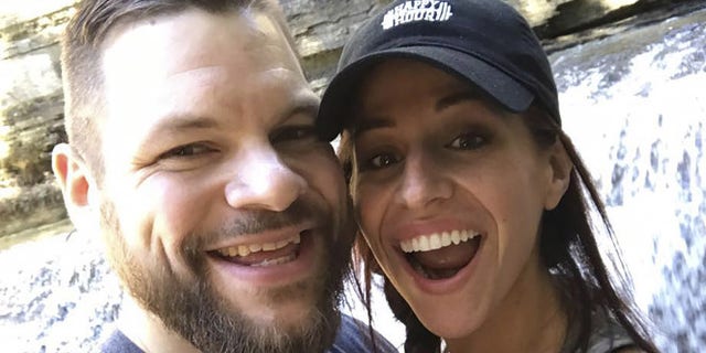 Ronnie Brower and his fiancee, Andrea Masella.