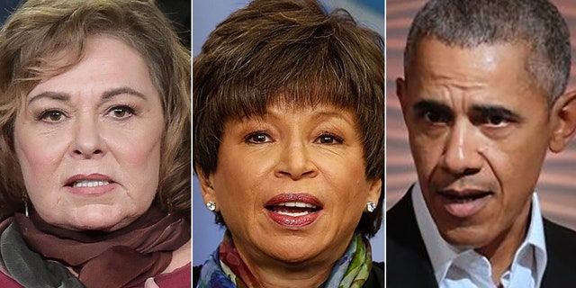 Roseanne Barr's Twitter meltdown may have a political payoff for Valerie Jarrett and former President Barack Obama.