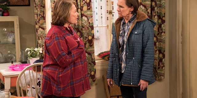 The second act of "Roseanne" with an episode titled "No Country for Old Women." This was before she was canceled.