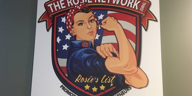 The logo of the Rosie Network.