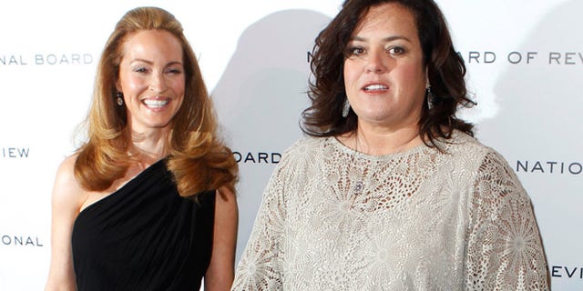 Rosie O'Donnell and Michelle Rounds.