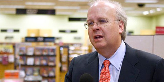 In this May 17 file photo, former White House adviser Karl Rove gestures in Oklahoma City, Okla. (AP Photo)