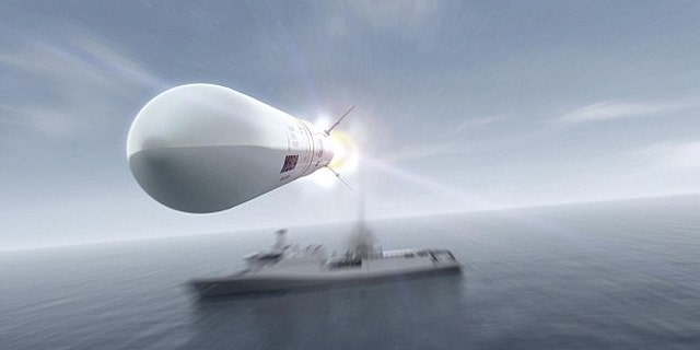 The 'Sea Ceptor' can reach speeds fo up to Mach 3
