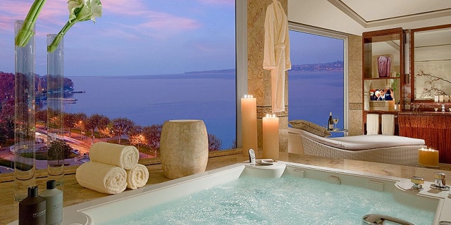 The Royal Penthouse at Hotel President Wilson in Geneva, Switzerland runs upwards of $80,000 per night.