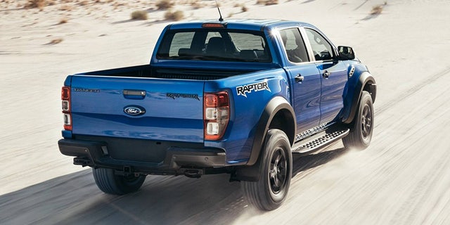 Fender flares make way for the wider, high performance suspension setup.