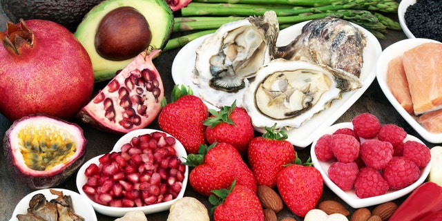 Oysters, passion fruit and pomegranates have all been associated with fertility in the past.