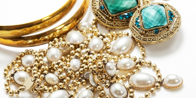 a collection of vintage jewelry