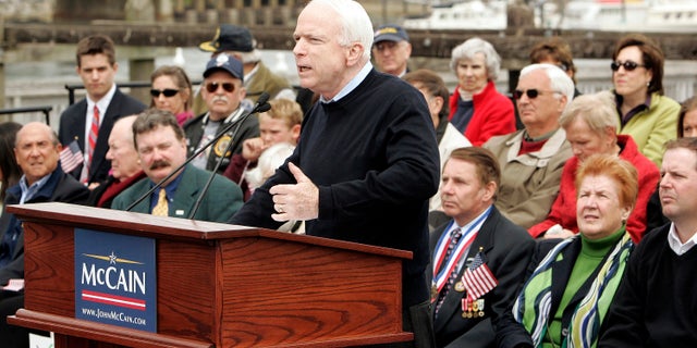 John McCain announced his bid for the Republican presidential nomination from New Hampshire.
