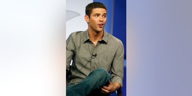 Actor Mikey Day, star of the new comedy series "Kath & Kim" speaks to television critics at the NBC Universal Summer press tour in Beverly Hills, California July 21, 2008. REUTERS/Fred Prouser (UNITED STATES) - RTR20EKW