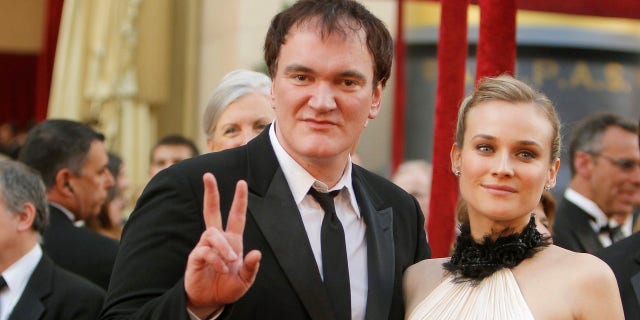 Diane Kruger defended Quentin Tarantino on Tuesday and said the director treated her with "utter respect."