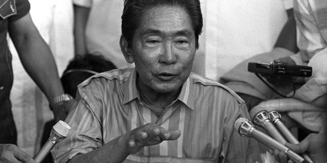 Ferdinand Marcos in 1985.