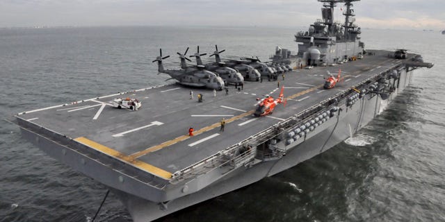 USS Wasp in 2012.