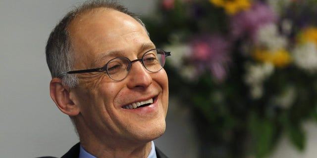 FILE -- Dr. Ezekiel Emanuel, professor of Health Care Management at the Wharton School of the University of Pennsylvania, is interviewed at the Reuters Health Summit 2014 in Washington April 1, 2014.