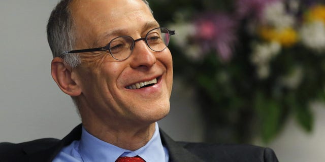 FILE -- Dr. Ezekiel Emanuel, professor of Health Care Management at the Wharton School of the University of Pennsylvania, is interviewed at the Reuters Health Summit 2014 in Washington April 1, 2014.