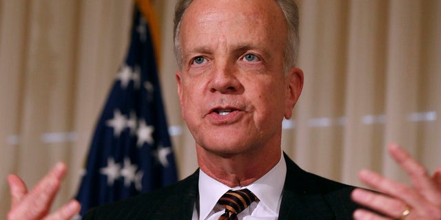Sen. Jerry Moran, R-Kan., did not commit to the tax reform measure at a town hall event.