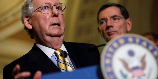 Senate Majority Leader Mitch McConnell.