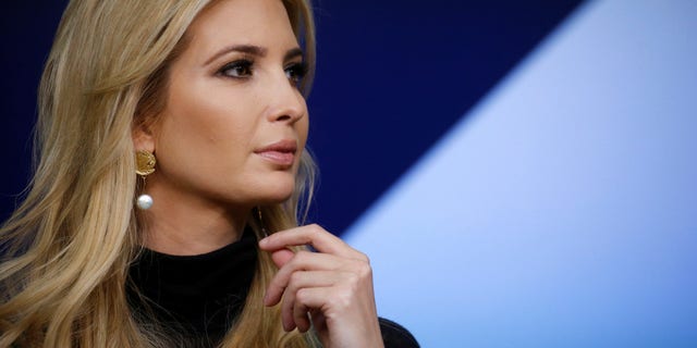 FILE -- White House senior adviser Ivanka Trump takes part in a forum called Generation Next at the Eisenhower Executive Office Building in Washington, March 22, 2018.