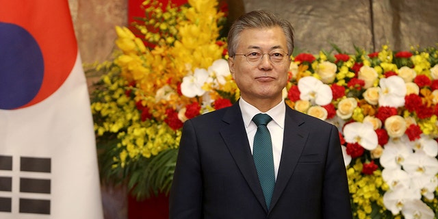 South Korean President Moon Jae-in will meet with Trump on May 22, the White House said.