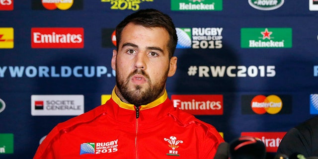 Welsh rugby player Scott Baldwin was forced to miss a match in South Africa after he was bitten by a lion.