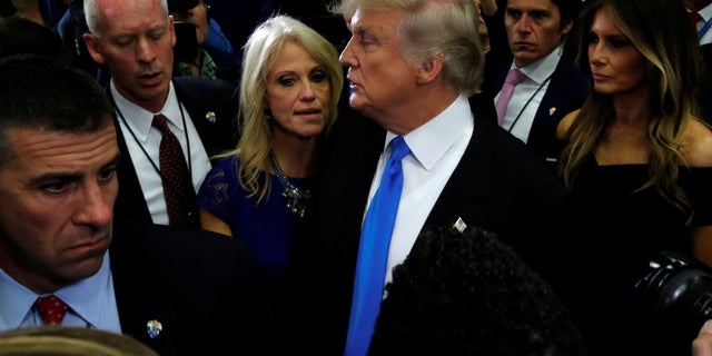 Kellyanne Conway became Trump's campaign manager in August 2016.