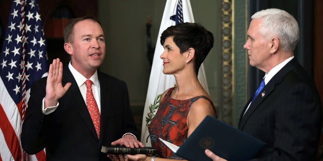 Mick Mulvaney and his wife, Pamela, are the parents to triplets.