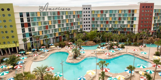 Universal Orlando's fourth on-site hotel â Universalâs Cabana Bay Beach Resort â features a total of 1,800 moderate and value priced rooms that evoke the classic, retro-feel of iconic beach resorts from the 1950s and 60âs. The new hotel is a destination within itself â featuring a stunning design with bold colors, retro-inspired architecture and sweeping vistas that transport guests back to a time of relaxation and endless family fun. Cabana Bay guests can experience incredible amenities throughout the hotel, including two zero-entry pools, a bowling alley and Universal Orlando's first ever lazy river. To learn more or to make a reservation, call 1-888-273-1311 or visit www.universalorlando.com.