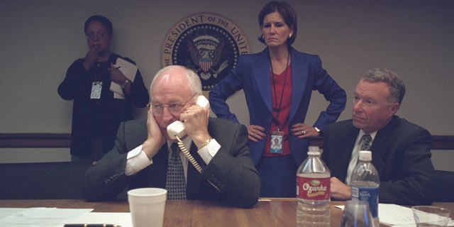 Then-Vice President Dick Cheney defended his chief of staff throughout the trial, saying Scooter Libby "served our nation tirelessly and with great distinction through many years of public service."